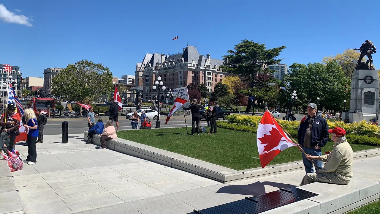 🔴LIVE: Victoria BC Freedom Rally Saturday May 21st 🇨🇦