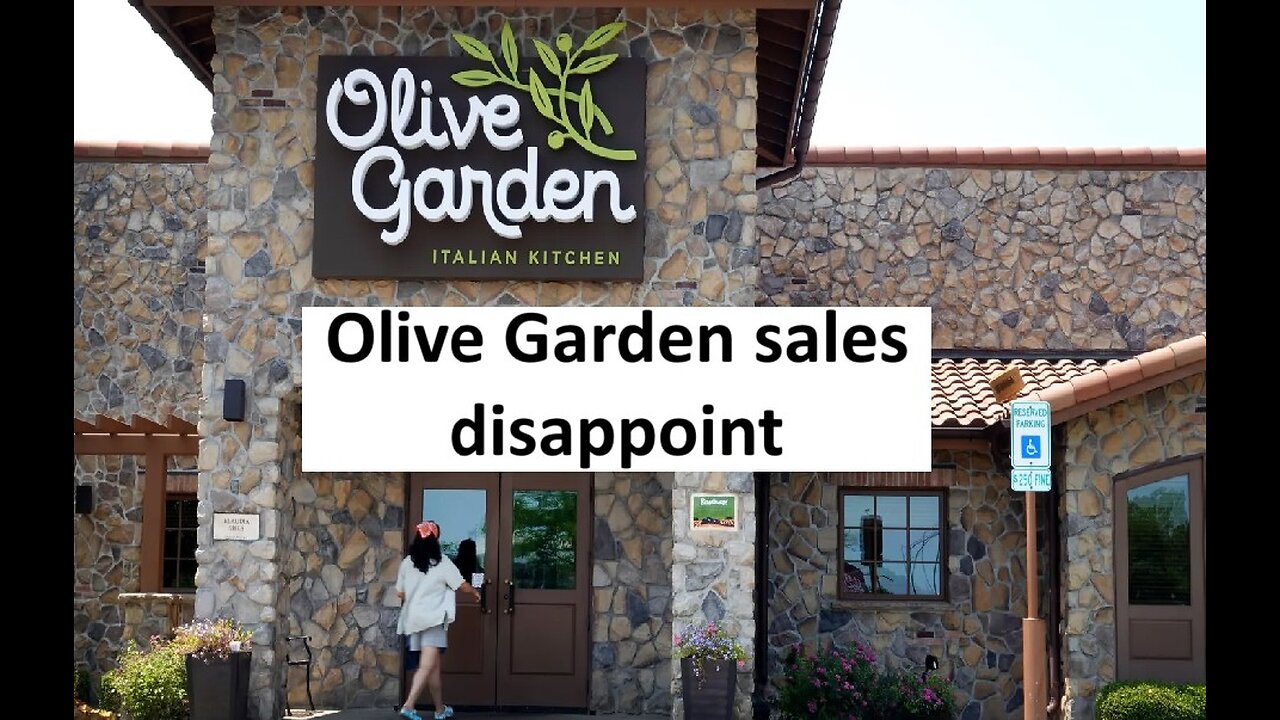 Olive Garden sales disappoint