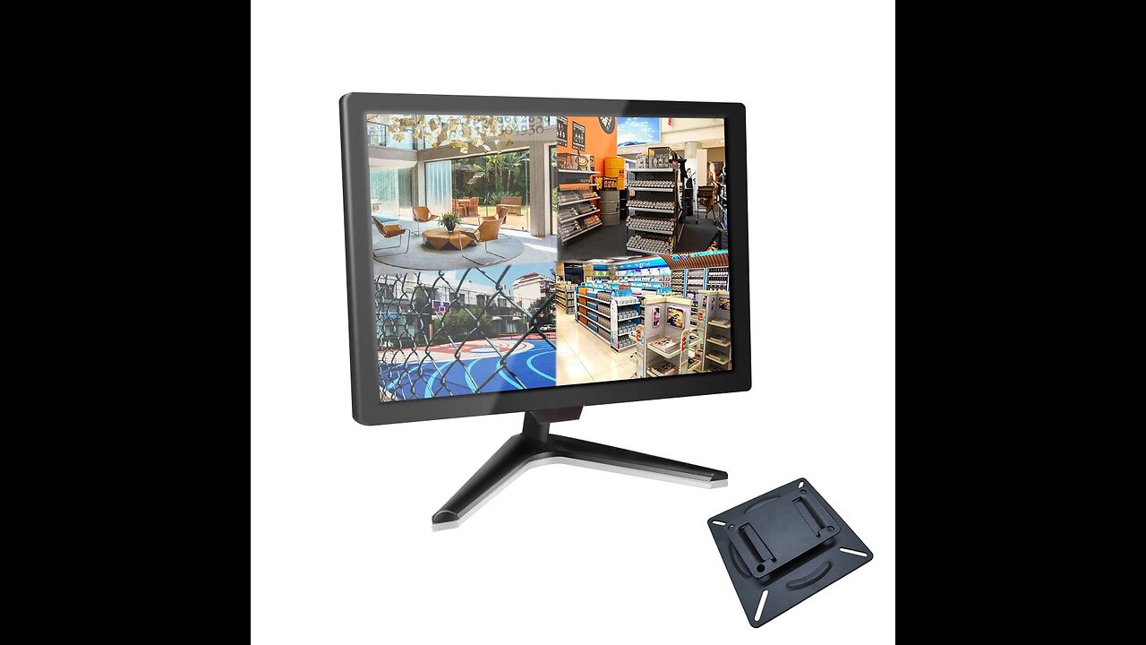 19 inch CCTV Monitor with BNC input, 4:3 1280x1024 CCTV Monitor for Security VGA HDMI AV BNC Au...