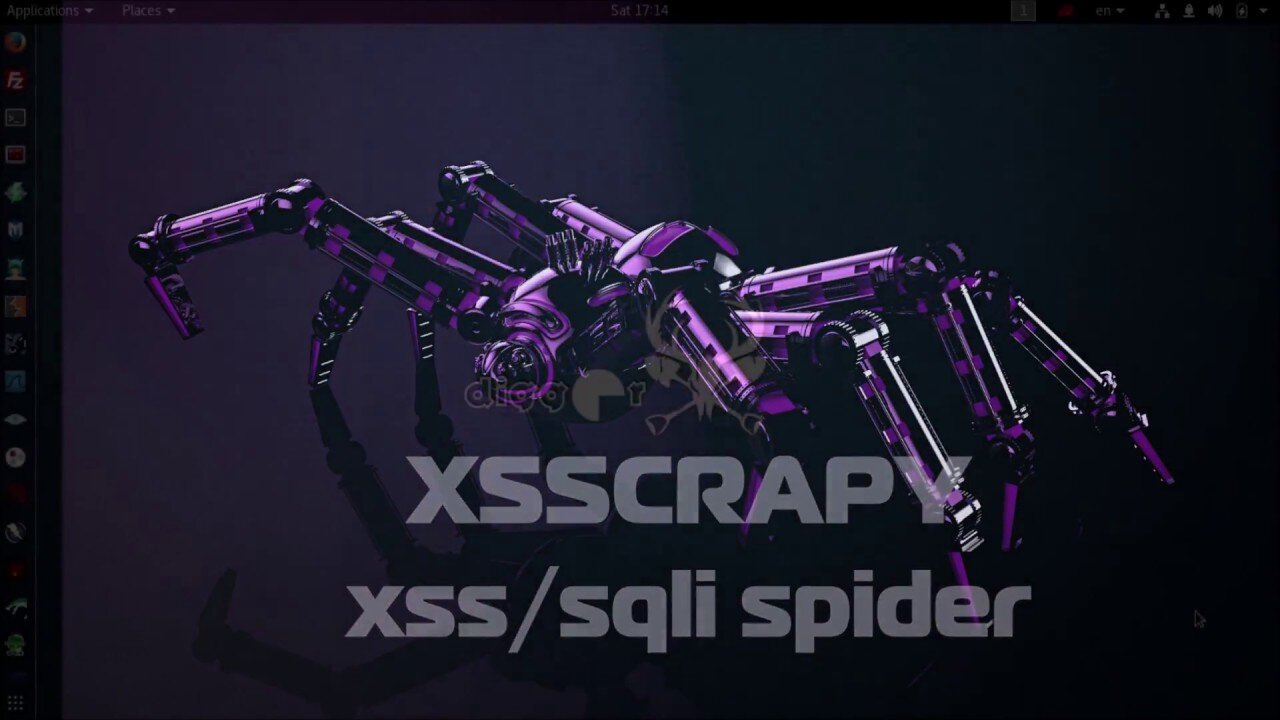 Kali Linux Tools -XSSCRAPY XSS SQLi Spider