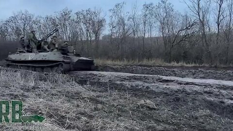 RUSSIAN VEHICLES ENJOYING THE MUD