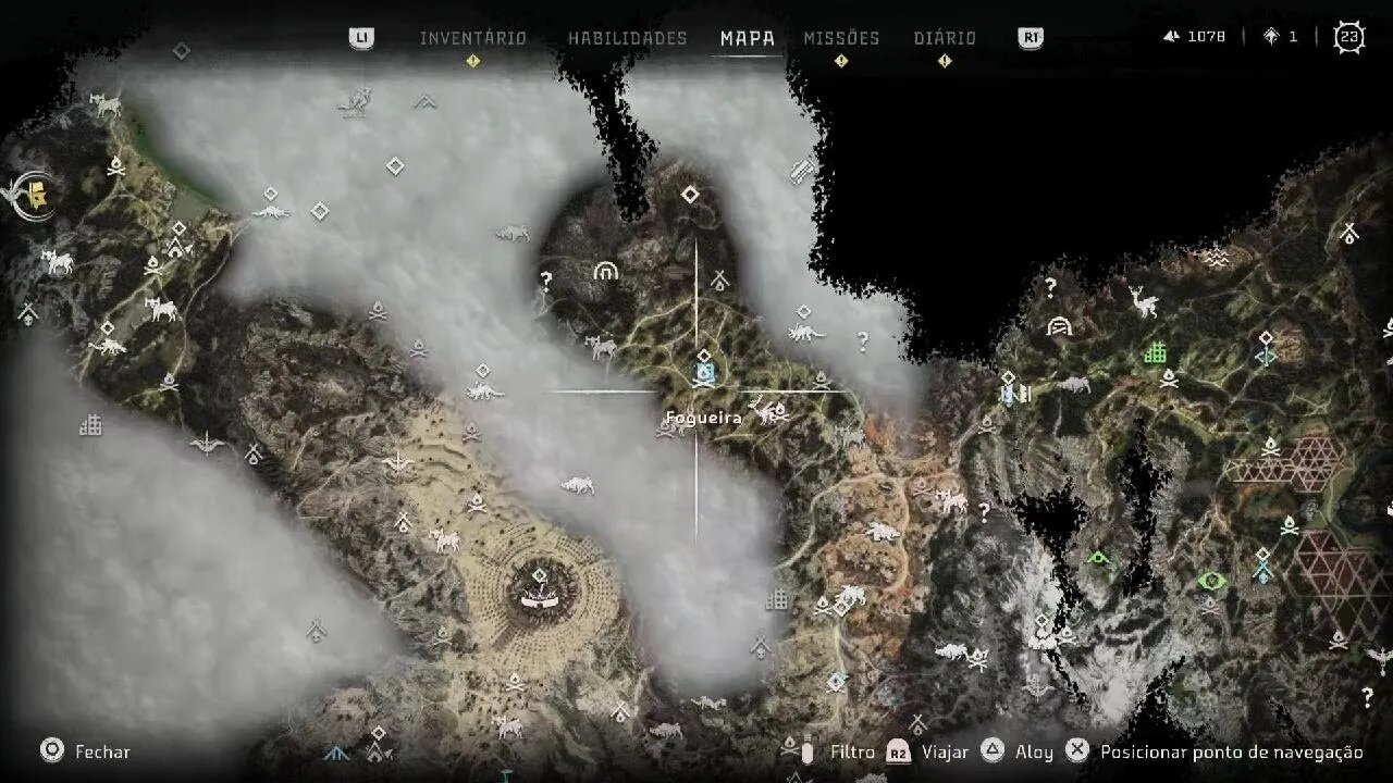 Horizon Forbidden West Localização do Drone #3