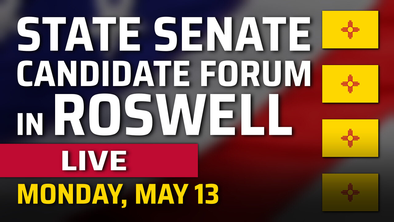 State Senate Candidate Forum - LIVE in Roswell - Watch Here