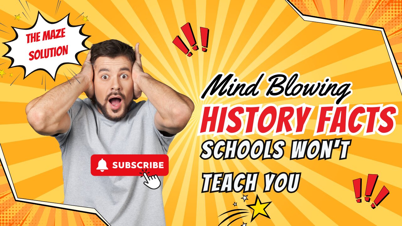 Mind Blowing History Facts Schools Won't Teach You