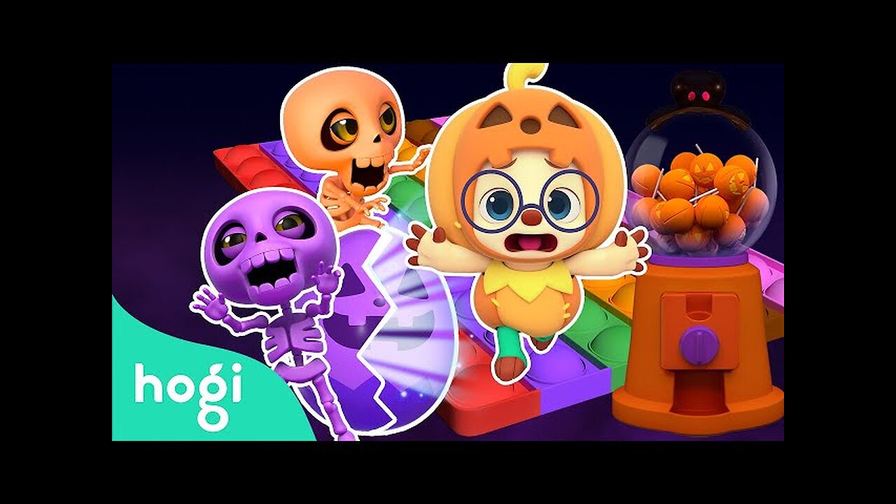 🎃 Halloween Pop It and More｜Halloween Songs for Kids｜Hogi Halloween｜Hogi Pinkfong