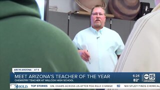 Willcox HS teacher named Arizona teacher of the year