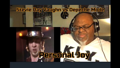 Stevie Ray Vaughn vs Depeche Mode - Personal Joy - Mashup Reaction