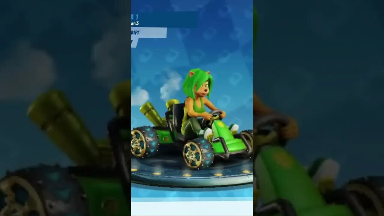 Ami Green Paint Job Showcase - Crash Team Racing Nitro-Fueled (Nintendo Switch)