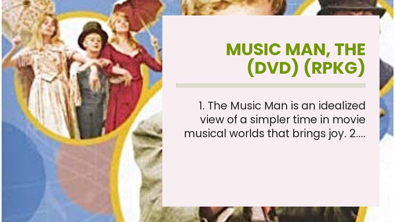 Music Man, The (DVD) (Rpkg)