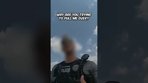 A Cop Pulled Over A Cop? 🤣