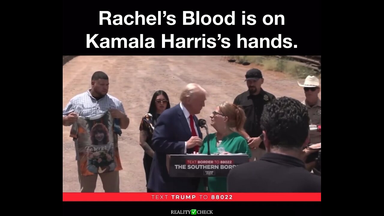 Kamala Harris Murdered Rachel Morin