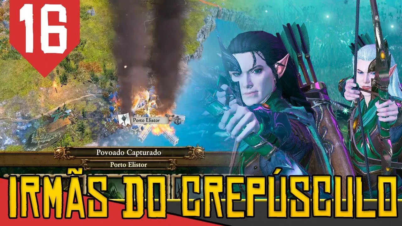 Perdendo TERRAS - Total War Warhammer 2 Irmãs do Crepúsculo #16 [Gameplay PT-BR]