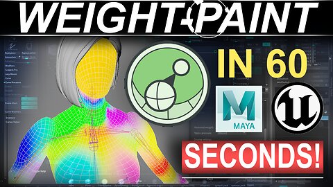 Weight-Paint Characters IN (60 SECONDS!!)