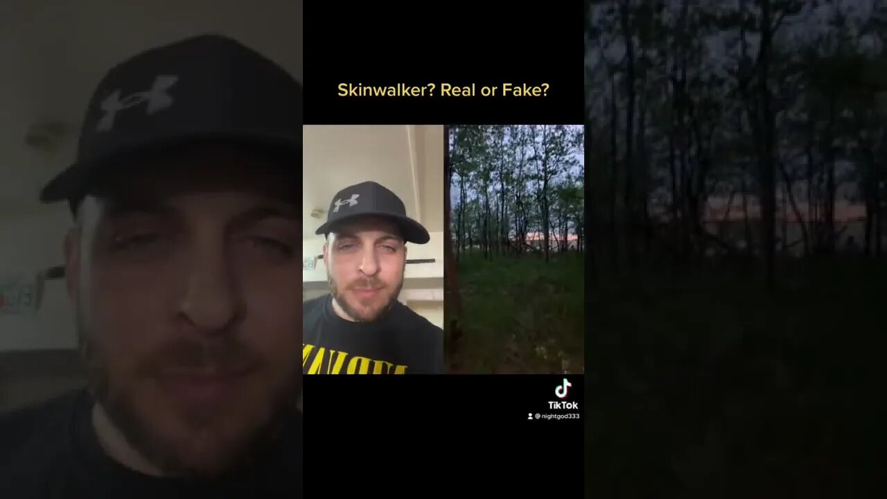 Skinwalker? Real or Fake? #fyp #nightgod #shorts