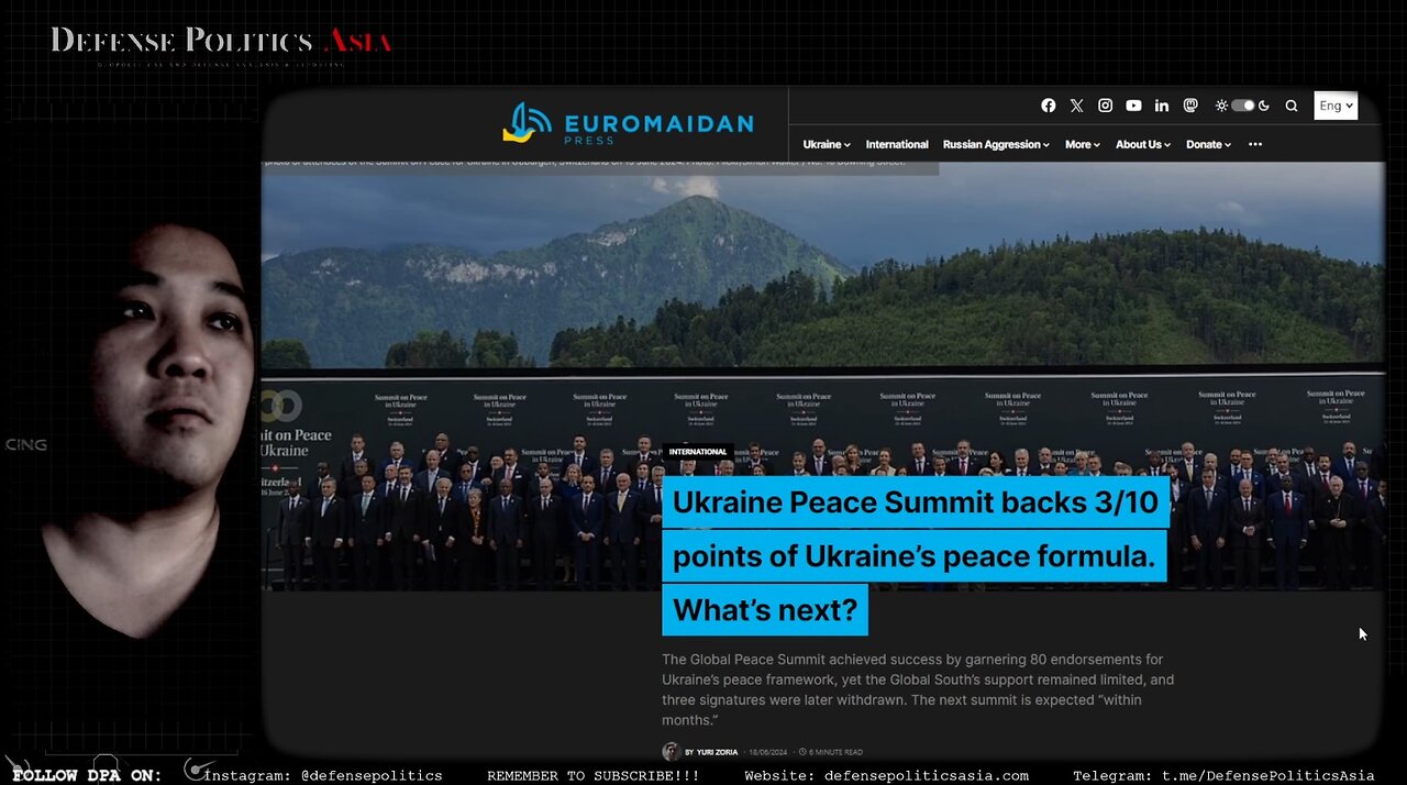 Ukraine Peace Summit is a soft fail