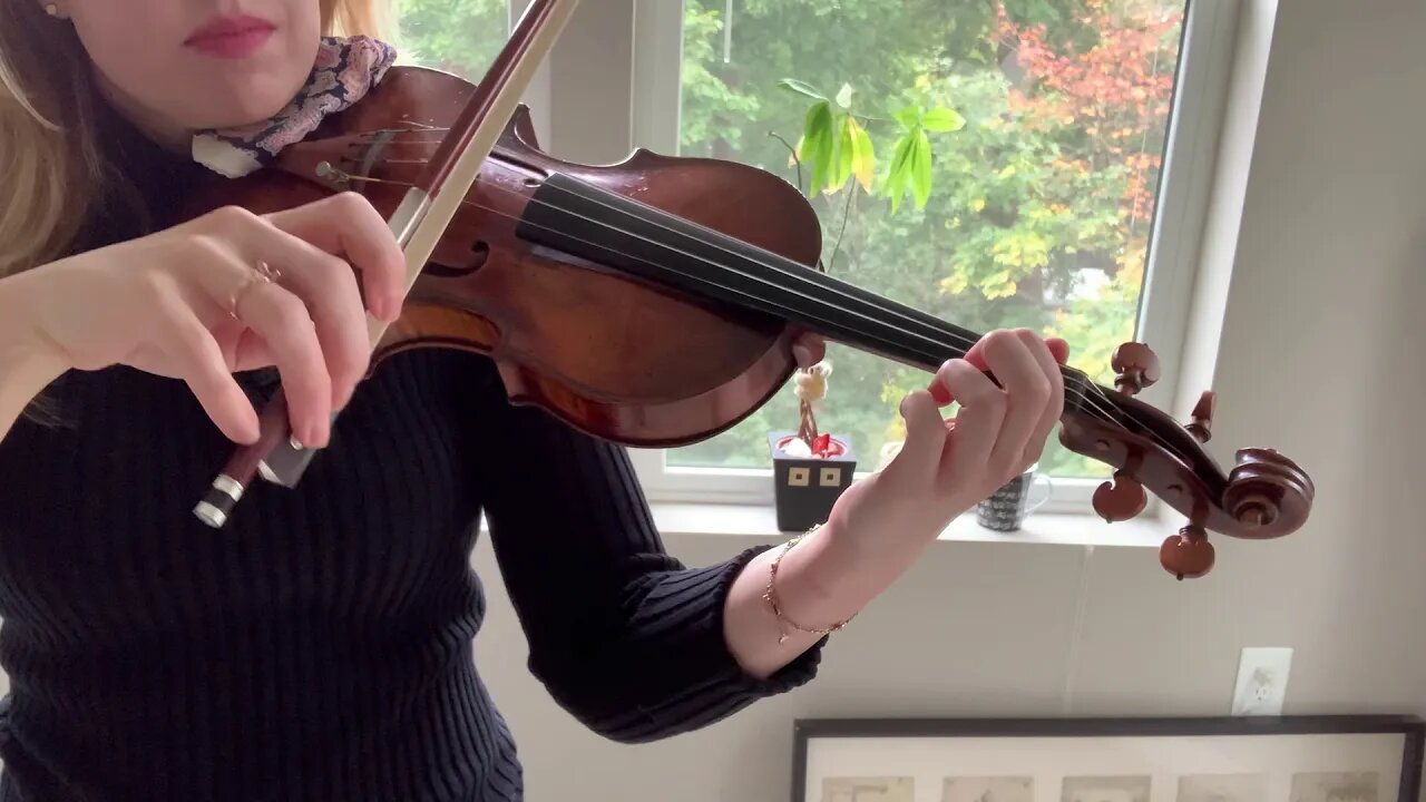 A Major Scale Violin Tutorial