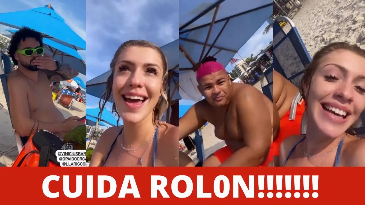 TALITA VIAJOU AO RIO DE JANEIRO E DEIXOU ROL0N CUIDANDO DO TITI