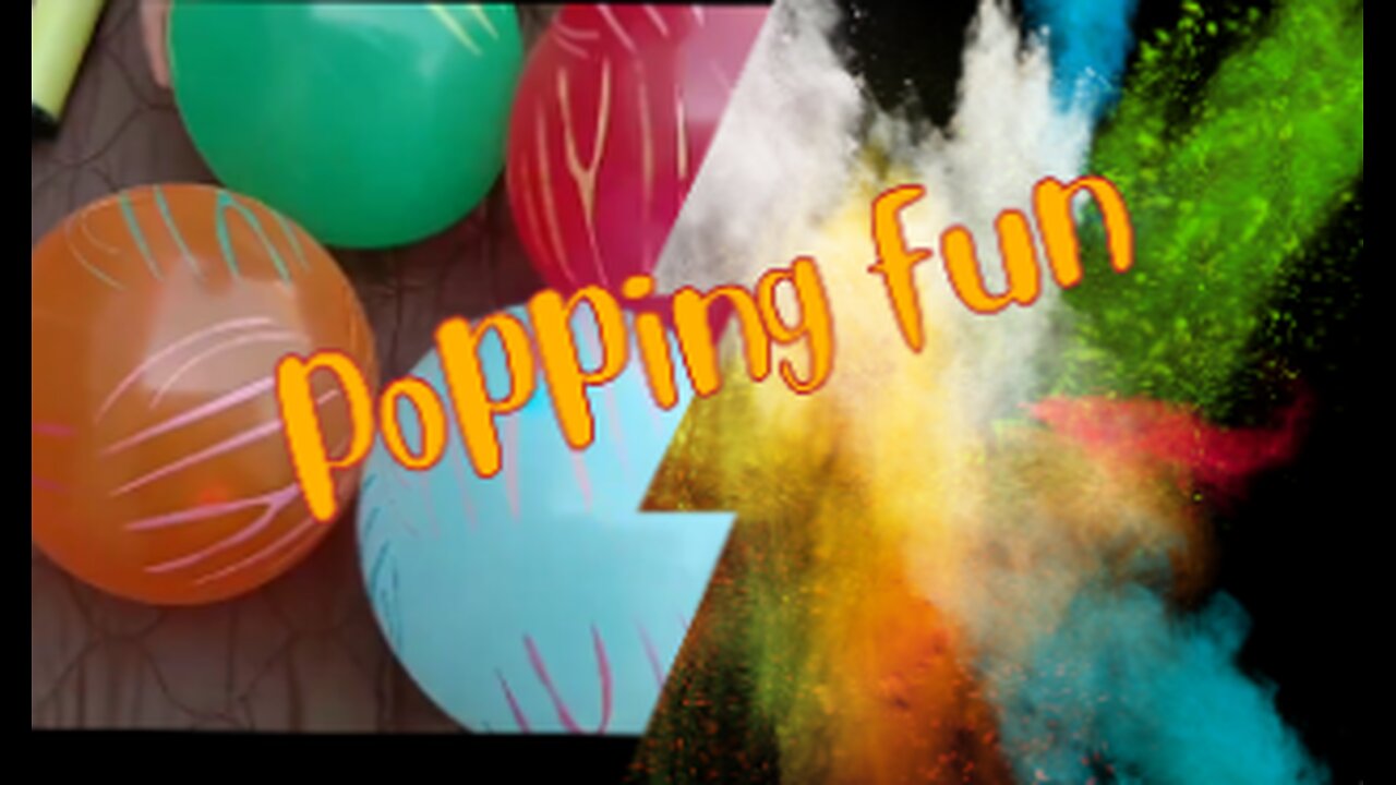 popping balloons//fun with balloons#entertainment🙂🙂