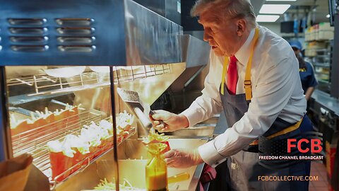 TRUMP FRY COOK FOR A DAY 10/20/24 FEASTERVILLE PA 