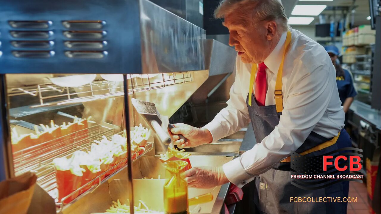 TRUMP FRY COOK FOR A DAY 10/20/24 FEASTERVILLE PA