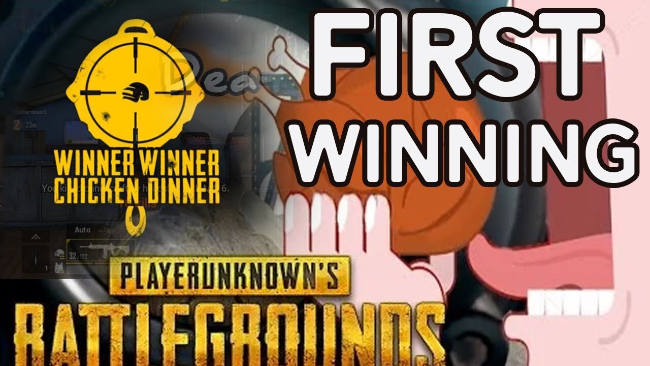 My first Wining on PUBG