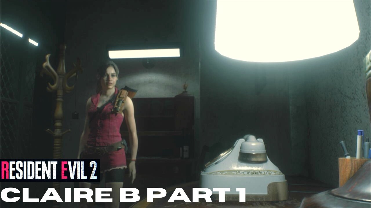 Resident Evil 2 (REMAKE): CLAIRE B PART 1