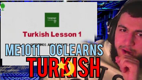 Learning Turkish 1