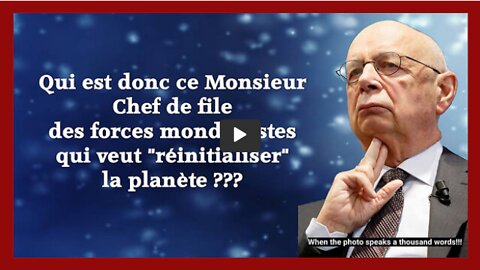 Klaus SCHWAB L'homme qui est entrain de changer le monde ...