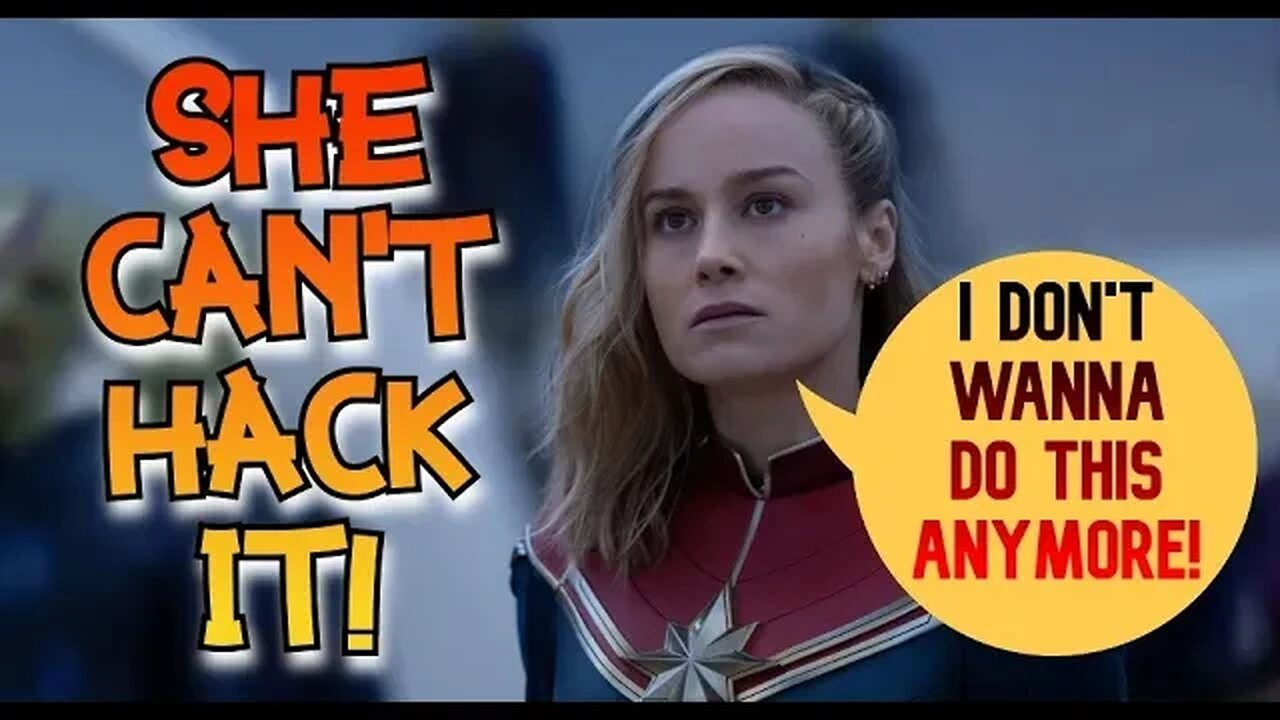 Brie Larson apparently is Quitting Marvel! She cant handle criticism!