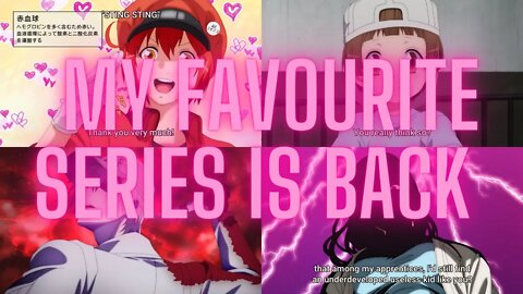 Hataraku Saibou!! season 2 Episode 1 reaction
