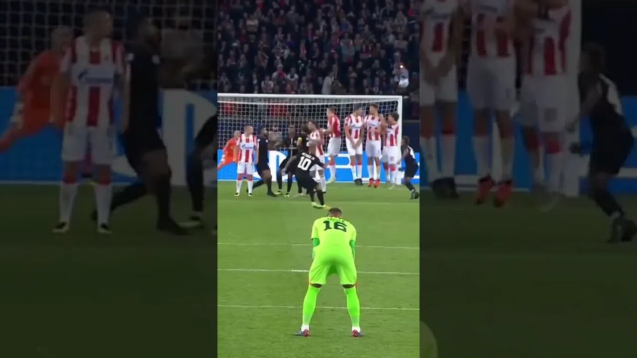 Perfect free kick, perfect view 🔥 #shorts