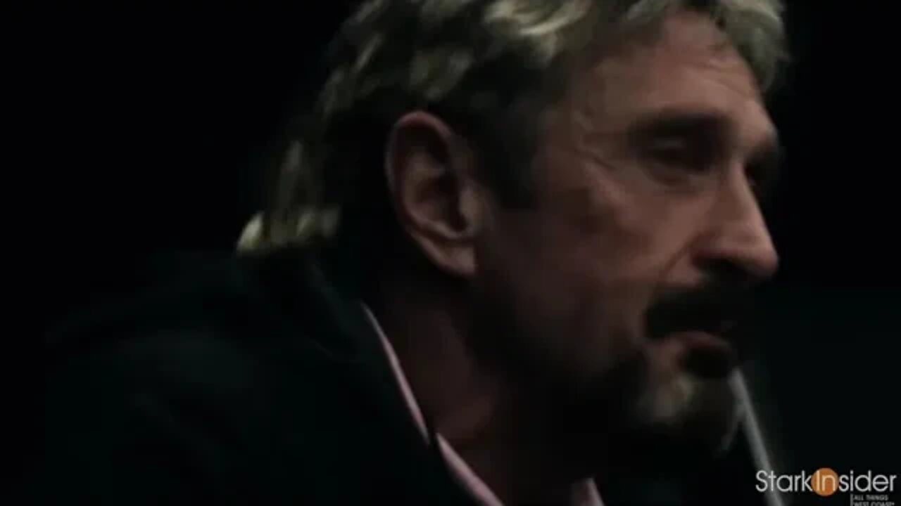 John McAfee on Using Psychodelics