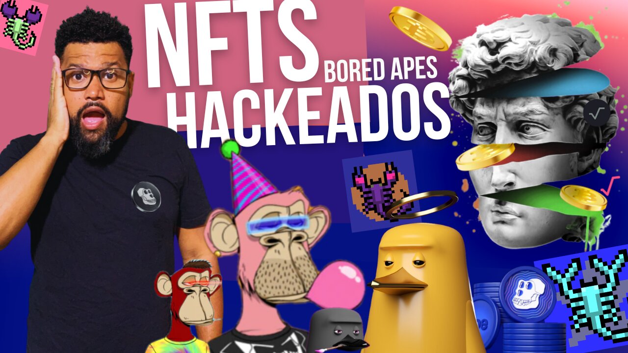 NFTS HACKEADOS NA REDE DA ETHEREUM - Bored Apes