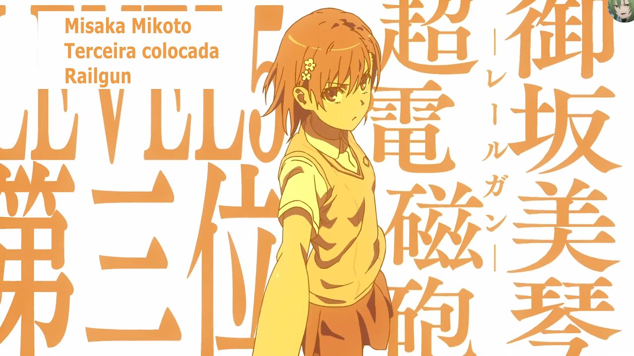 A MELHOR PROTAGONISTA - Misaka Mikoto #anime #toarukagaku #toarumajutsunoindex