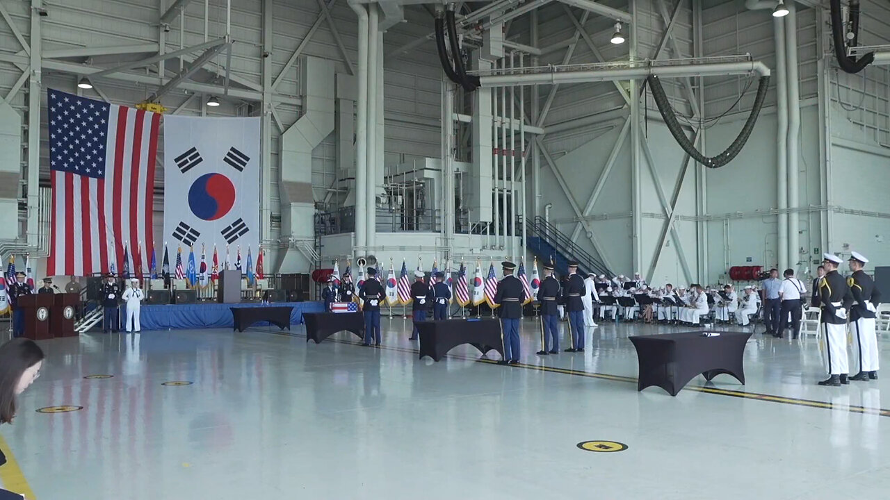 Republic of Korea Repatriation of Remains Ceremony