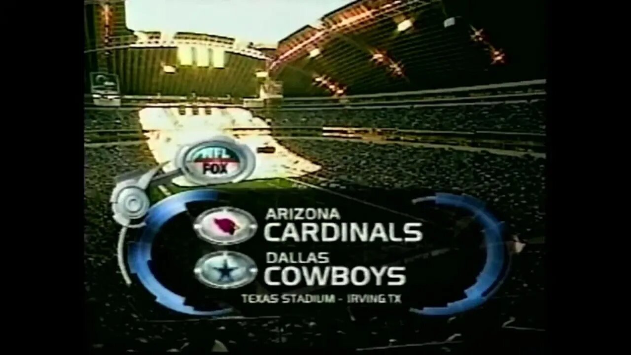 2001-10-28 Arizona Cardinals vs Dallas Cowboys