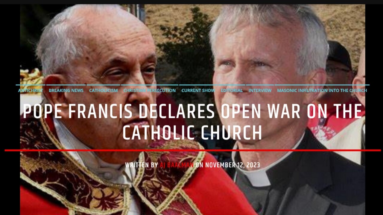 Both Pope Francis and Bishop Strickland Are In The Wrong