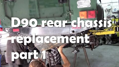 D90 rear chassis replacement. Part one. Removing all associated parts