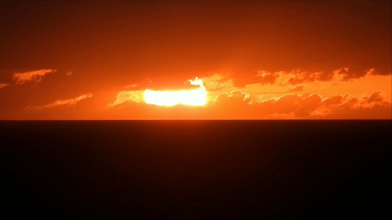 Sunrise over Pensacola Beach Florida