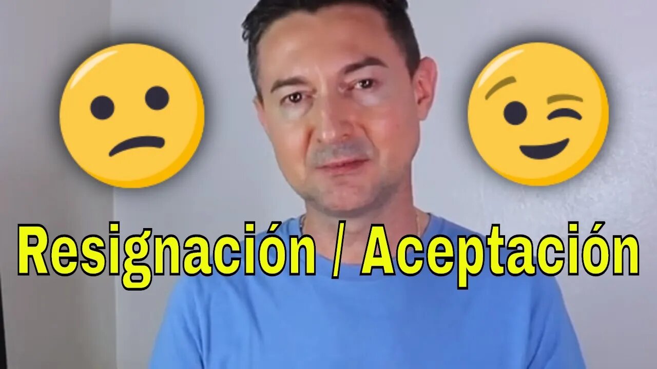 Resignación no es aceptacion 😕😉