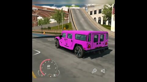 Hummer masin oyunu pembe