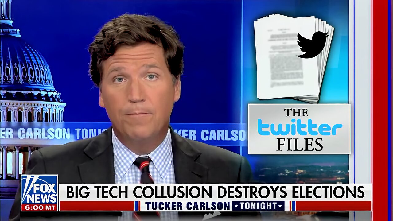 Tucker: MSM Tells America It’s Normal for FBI to Secretly Work With Twitter