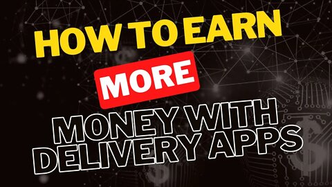 Delivery apps WILL pay more if you do this