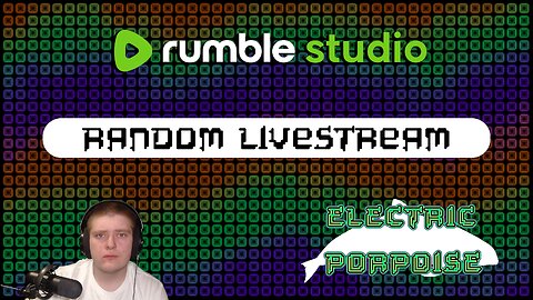 Random Livestream: Getting My Shit Together