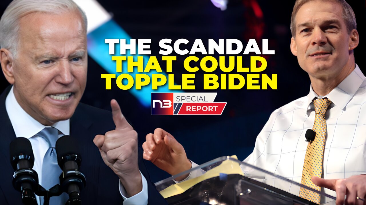 Jordan's Explosive Allegations: The Scandal That Could Topple Biden