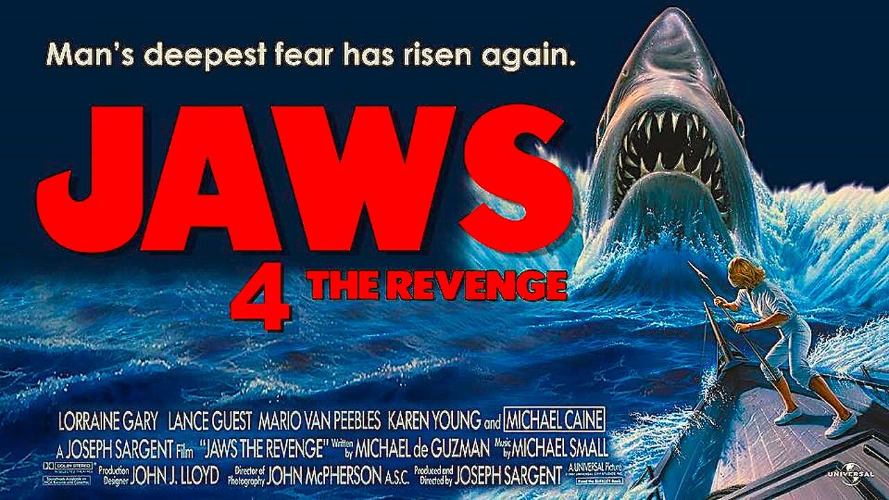 JAWS 4: THE REVENGE 1987 A Great White Shark Seems to Hunt the Brodie Family FULL MOVIE HD & W/S
