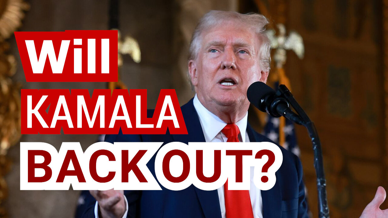 Will Kamala Back Out?! Trump Agrees to Three Network Debates