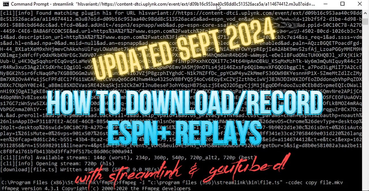 How to Download ESPN+ Replays-Sept 2024 Update