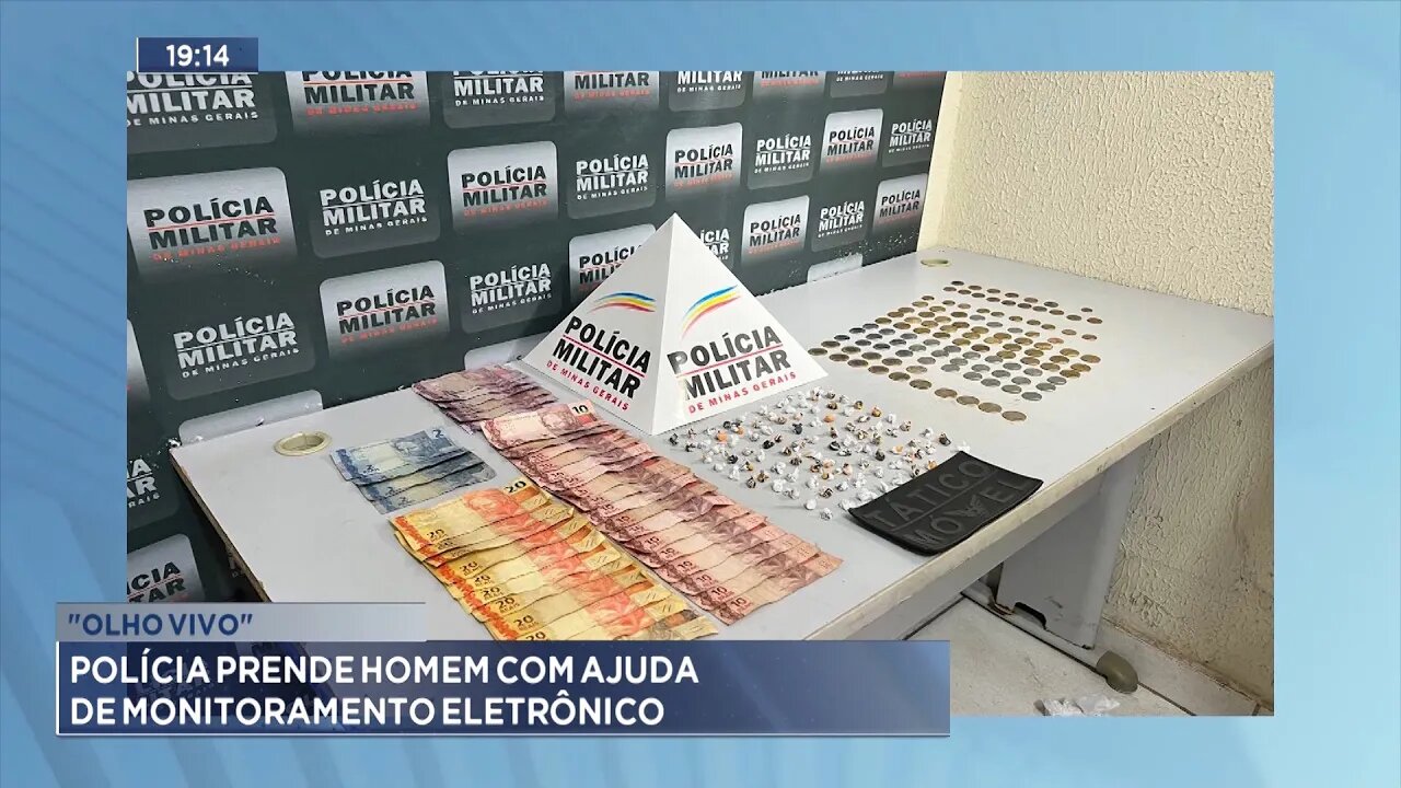 "Olho Vivo": Polícia Prende Homem com Ajuda de Monitoramento Eletrônico.