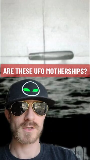 CYLINDRICAL UFOS = MOTHERSHIP?!